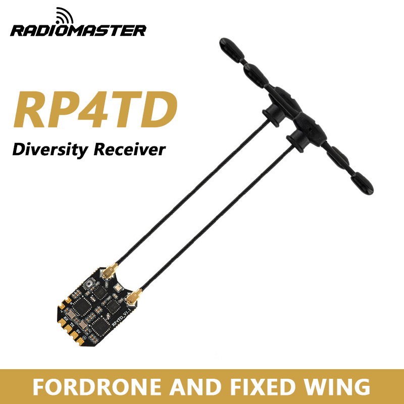 Drone Battery Strap - RadioMaster RP4TD ExpressLRS 2,4GHz Diversity-ontvanger met