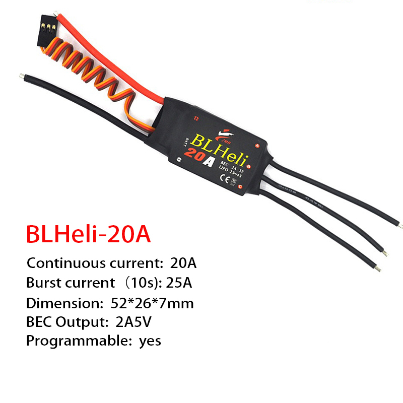 1-3 Stuks Borstelloze ESC BLHe - Drone Motor recensie en prijs