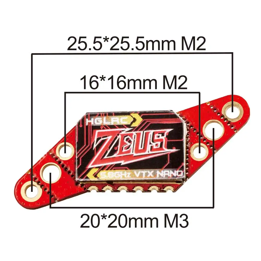 Hglrc Zeus Nano Vtx 5.8G 350Mw - Drone Power Distribution Board recensie en prijs