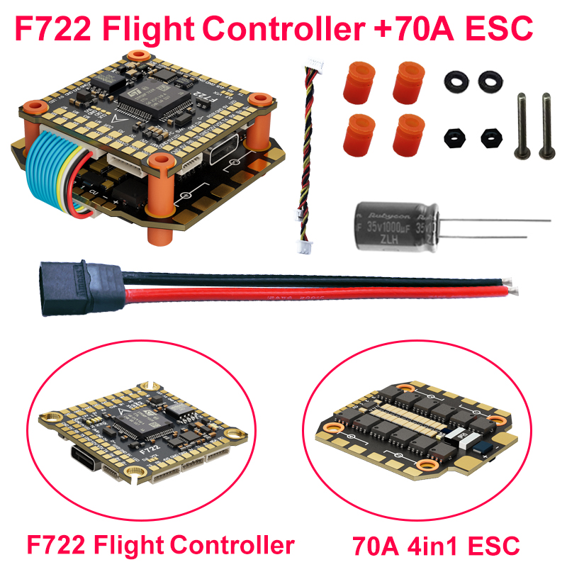 DAKEFPV F722 60A Stack ICM4268 - Drone Power Distribution Board recensie en prijs