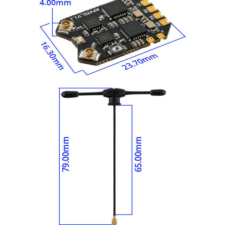 RadioMaster RP4TD ExpressLRS 2 - Drone Battery Strap recensie en prijs